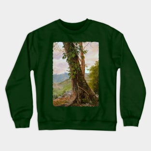 Tree with Vines, Jamaica Crewneck Sweatshirt